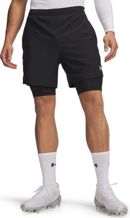 Under Armour Vanish 2.0 2-in-1 Shorts in Black at Nordstrom, Size X-Large