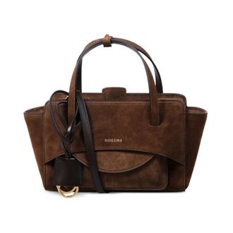 Hidesins Flap Tote Bag - Dames - Handtassen - Bruin - ONE Size - Leer - Tassen