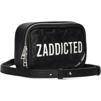 Zadig&Voltaire Tassen, Dames, Zwart, ONE Size, Leer, Handtas X60262