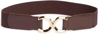 Vince Camuto Interlock Stretch Belt in Brown at Nordstrom Rack, Size Large/x-Large