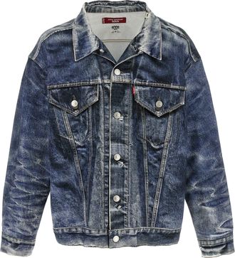 Junya Watanabe Junya Watanabe X Levis Denim Effect Jacket