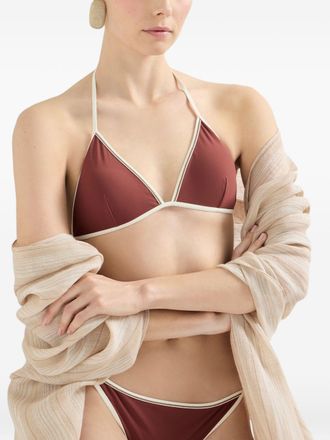 Brunello Cucinelli Brunello Cucinelli Triangle Bikini Top