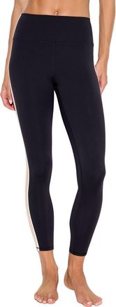 Spiritual Gangster Infinity 7/8 Leggings in Black/Terra Cotta at Nordstrom, Size X-Small