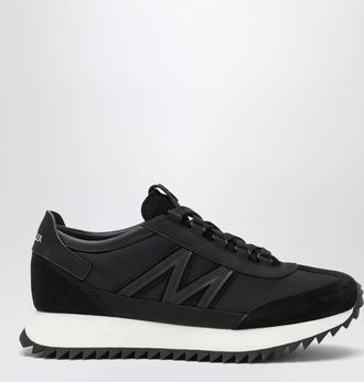 Moncler Pacey2 sneakers in black suede and nubuck