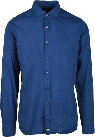 Sonrisa Katoenen Overhemd - Heren - Casual Overhemden - Blauw - 4XL - Katoen - Overhemden