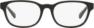 Polo Ralph Lauren PH2244F Round Full Rim Eyeglasses - Black