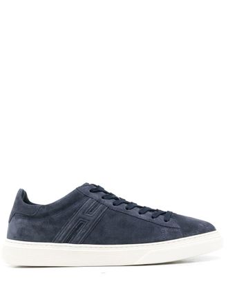 Hogan Rebel low-op suede sneakers - Blue
