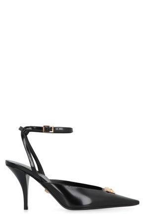 Versace Leather Slingback Pumps