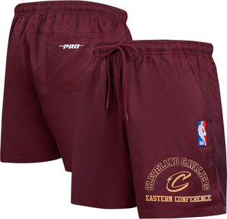 Pro Standard Mens Pro Standard Wine Cleveland Cavaliers Area Code Shorts at Nordstrom, Size X-Large
