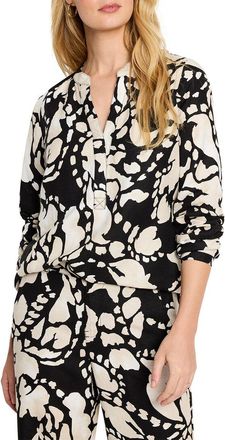 Nic+Zoe Nic+Zoe Petite Evening Petal Woven Shirt