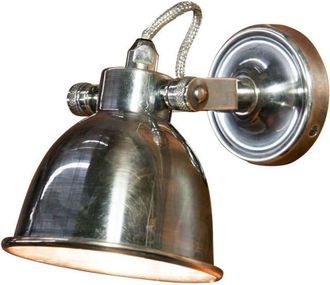 PIB Aplique grande de metal plateado