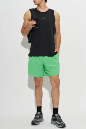 Nike Logo Shorts, Mens, Green