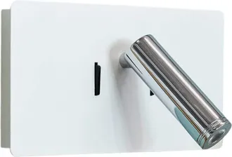 Lucande Lámpara de pared LED de Metal Blanco