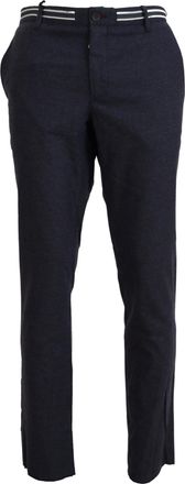 Domenico Tagliente Polyester Tape Dress Mens Pants