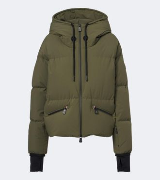 Moncler Hooded down ski jacket