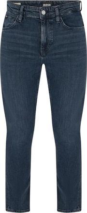 HUGO BOSS Heren Delaware Denim Slim Jeans (Donkerblauw)