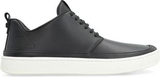 Volta Hybride lage sneakers met rubberen neus - unisex - Sneakers - Zwart - 36 EU - Leer - Schoenen
