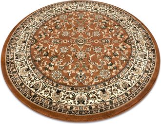 RugsX Rugsx - Alfombra Royal Adr Circulo Modelo 1745 Marr&oacute;n Brown Circulo 150 Cm