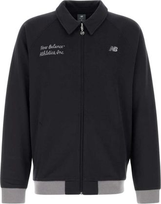 New Balance Sport Legacy Pique Jacket - - Sport - Uomo - Nero - L