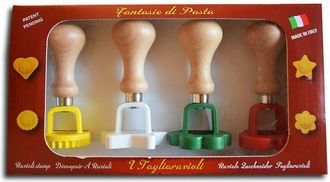 None ELETTRO CENTER Art.280 Taglia Ravioli, Legno, Multicolore