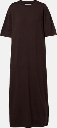 Extreme Cashmere N&deg;321 Kris cotton and cashmere maxi dress