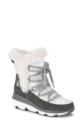 Spyder Camden 2 Insulated Faux Fur Lined Boot in Grey at Nordstrom Rack, Size 7