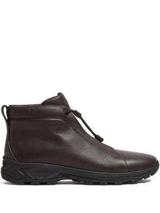 Ermenegildo Zegna Triple Stitch Vetta boots - Brown