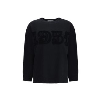 Max Mara Black Wool Womens Sweatshirt