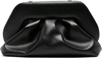 Themoir&egrave; Ruched Clutch - Dames - Clutches - Zwart - ONE Size - Tassen