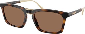 Coach HC8455 CDP54 512013 Mens Sunglasses Tortoiseshell Size 56