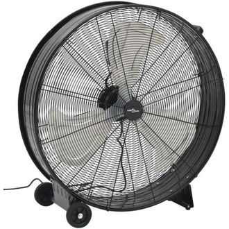 vidaXL Ventilador De Tambor Industrial Negro 77 Cm 187,7 W Vidaxl