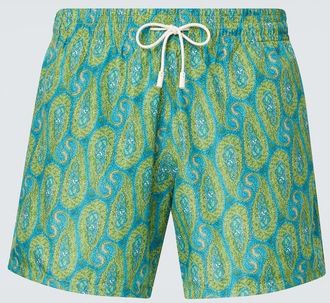 Etro Paisley swim trunks