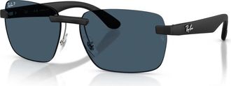 Ray-Ban Polarized Zonnebrillen - unisex - Zonnebrillen - Zwart - 62 MM - Accessoires