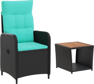 vidaXL Conjunto De Sof&aacute;s De Jard&iacute;n 2 Uds. Vidaxl