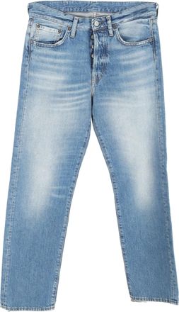 Acne Studios 1996 Washed Regular-Fit Jeans in Blue Cotton