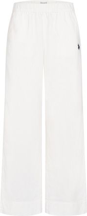 U.S.Polo Association dames linnenmix broek met elastische tailleband