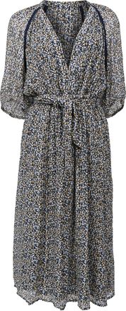 BA&SH Ba & sh Kamala Midi Dress in Multicolor Viscose