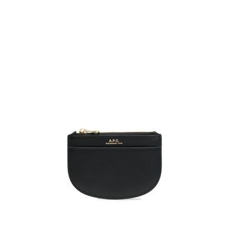 A.P.C. A. p.c. Rounded Leather Purse