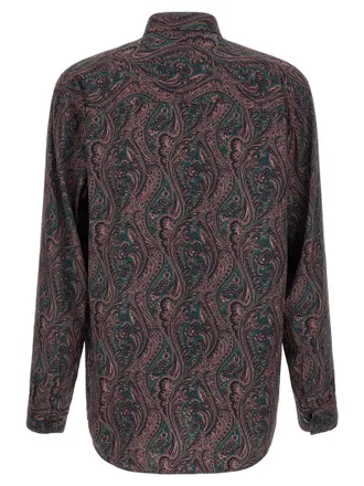 Dries Van Noten Caper Shirt - Green