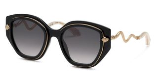 Roberto Cavalli SRC096M 0700 Mens Sunglasses Black Size 52