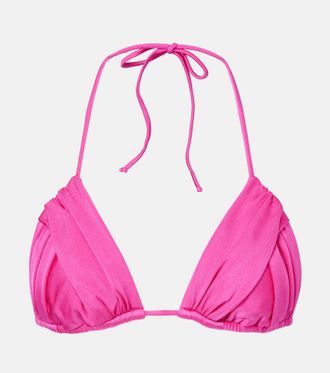 Bananhot Jasmin ruched triangle bikini top