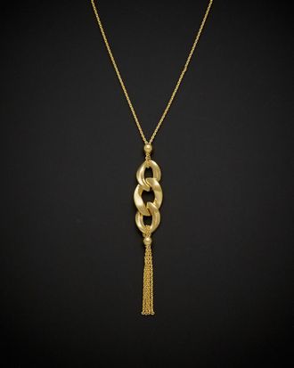 Italian Gold, Inc 14K Italian Gold Tassel Necklace