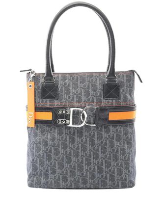 Dior 2010-2025 Oblique Flightline Trotter tote bag - Blue