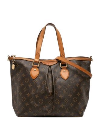 Louis Vuitton 2008 Palermo PM tas met monogram - Bruin