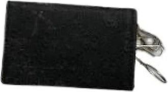Gucci Pre-owned Accessories, female, Black, Size: ONE SIZE Pre-owned Key Holder