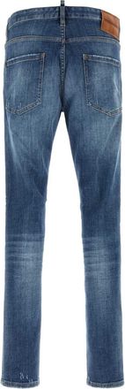 Dsquared2 Mens Stretch Denim 5 Pockets Jeans Navyblue