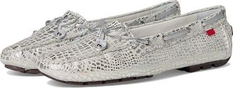 Marc Joseph New York Cypress Hill Womens Shoes Metallic Silver Gator : 6.5 M, Leather