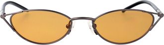Alexander McQueen Oval Sunglasses Am0563 S 004