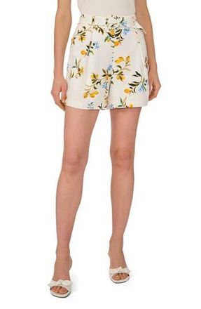 Ted Baker Belted Pleated Shorts in Ultra White at Nordstrom Rack, Size 12