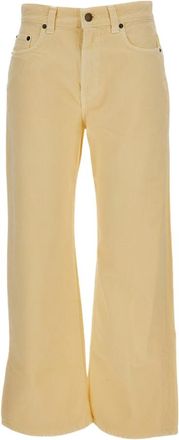 Haikure Beige Straight Jeans